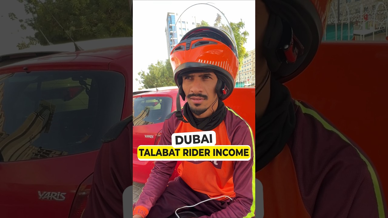 🇦🇪🇦🇪😱Dubai Talabat Rider Salary earning. 🎉💵