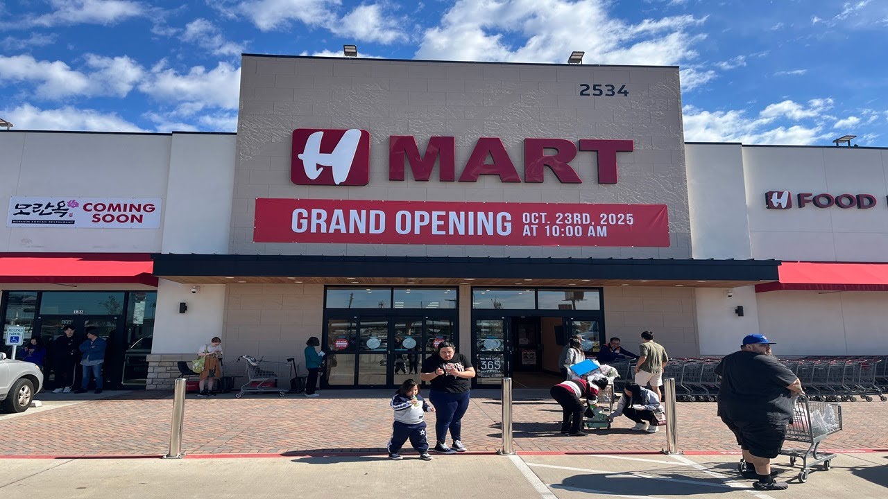 The First H Mart in Dallas, Texas