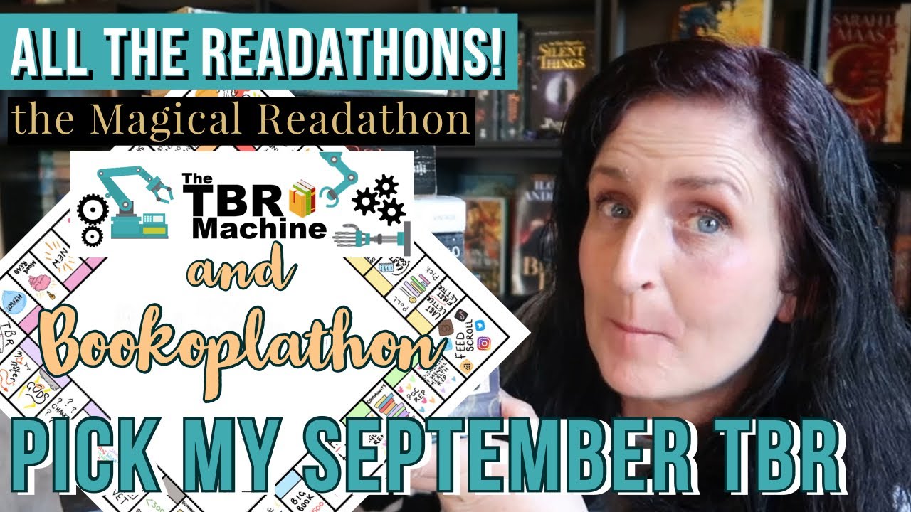 SEPTEMBER TBR: Bookoplathon vs the TBR Machine + the Magical Readathon