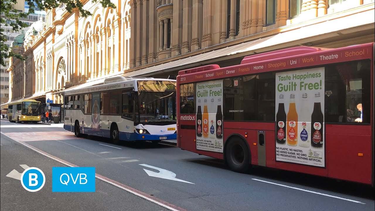 Transport for Sydney Vlog 212: QVB Buses