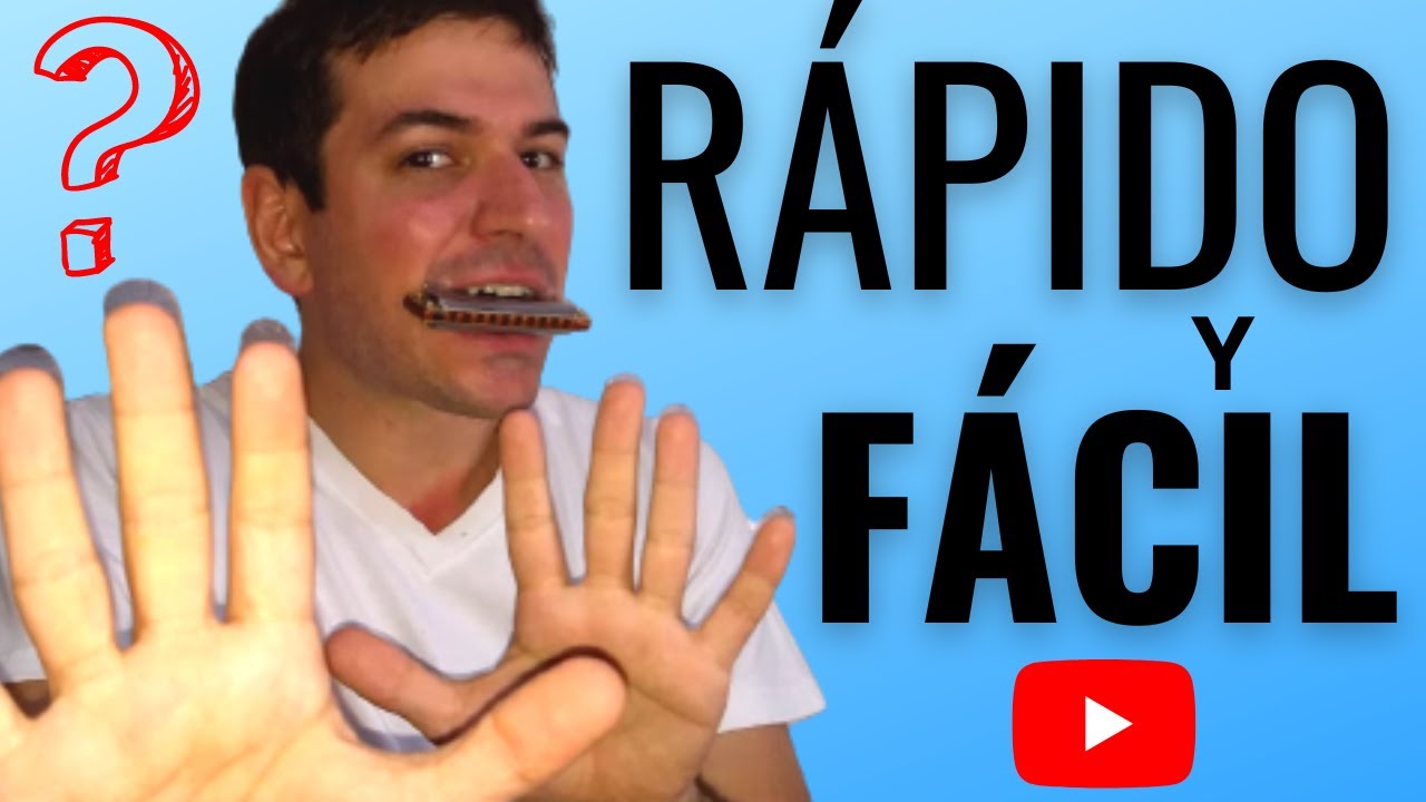 Aprender RÁPIDO y FÁCIL a tocar ARMÓNICA❓