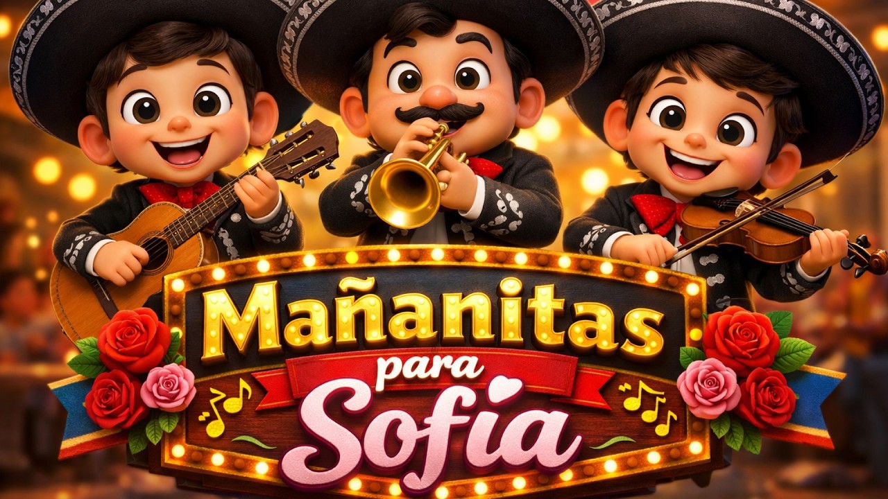 Feliz Cumpleaños Sofía 🎂 Las Mañanitas para Sofía | Canción de Cumpleaños Mariachi