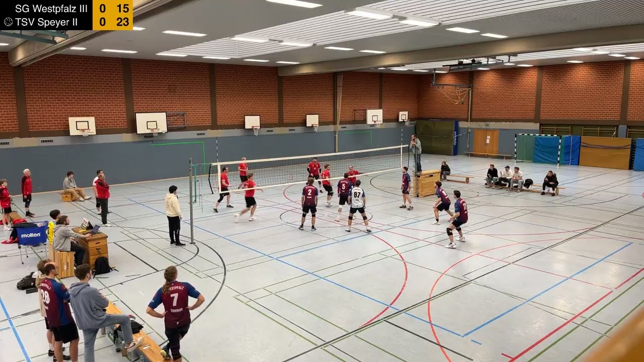 Volleyball | SG Westpfalz III gegen TSV Speyer II | Herren | Pfalzliga