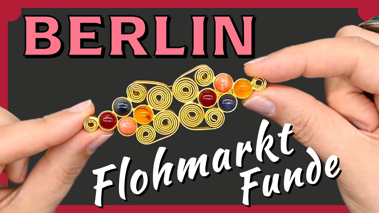 Berliner Flohmarkt Vintage Schmuckfunde – Entdecke einzigartige Schmuckstücke!