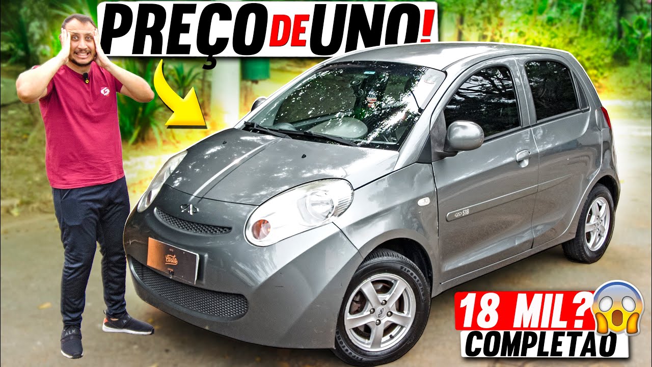 MENOS de 20 MIL?😱 SUPER BARATO e IGNORADO que NINGUÉM DA VALOR👀 CHERY S18