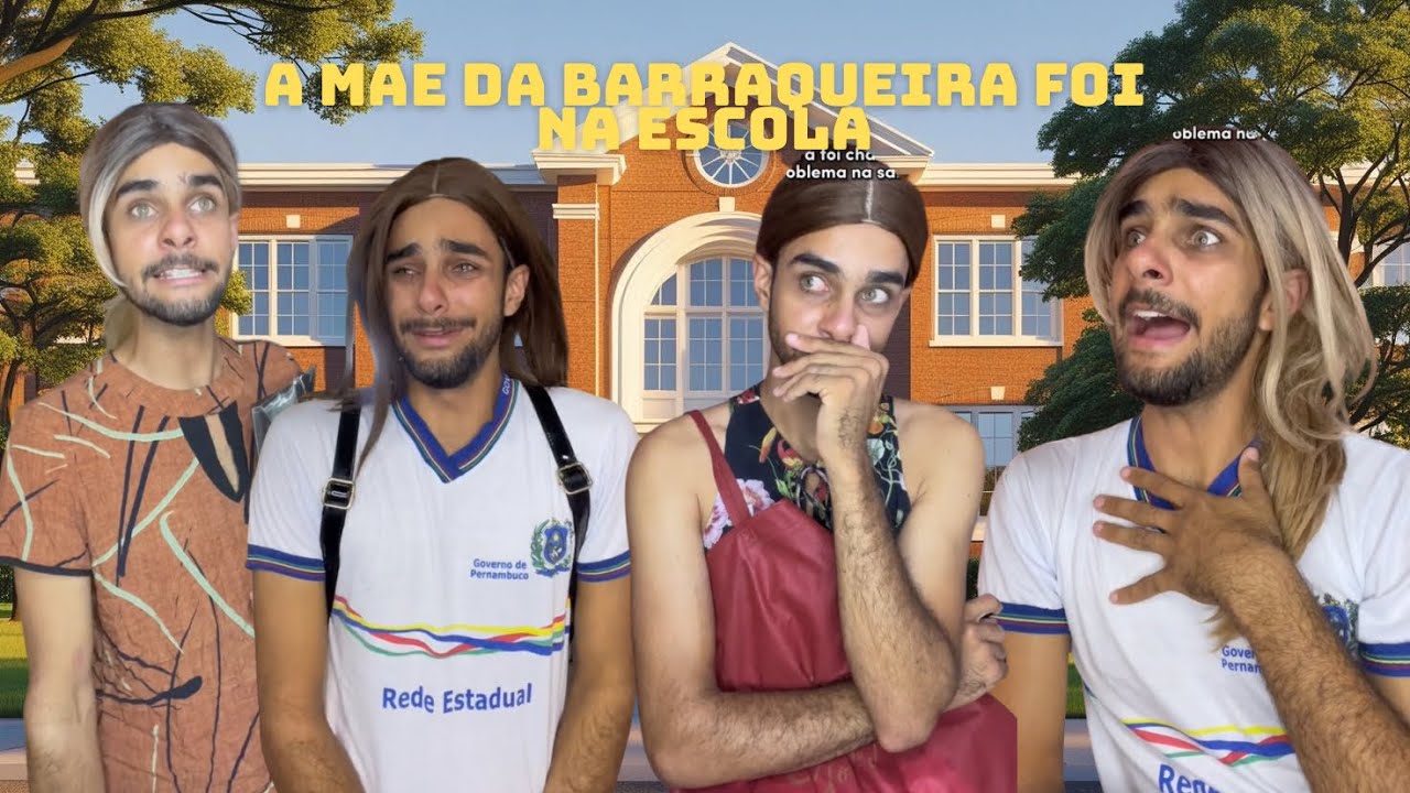 A M&Atilde;E DA ALUNA BARRAQUEIRA FOI CHAMADA NA ESCOLA