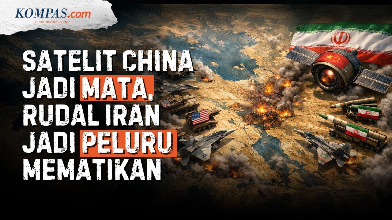 Satelit Made In China jadi Mata, Rudal Iran Bikin AS Babak Belur di Timteng