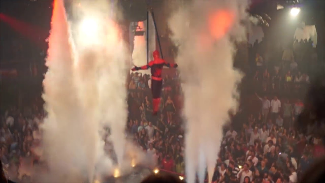 Spiderman Show Coco Bongo Cancún México