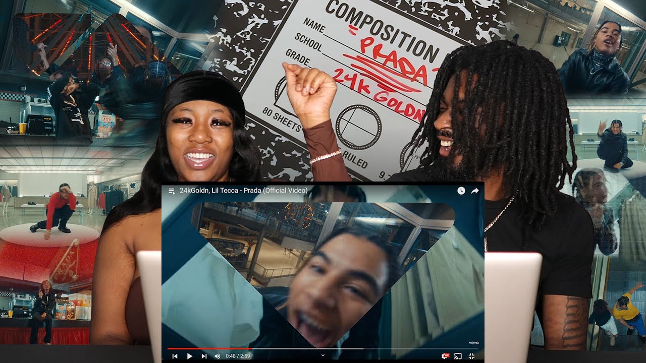 24kGoldn, Lil Tecca - Prada (Official Video) REACTION