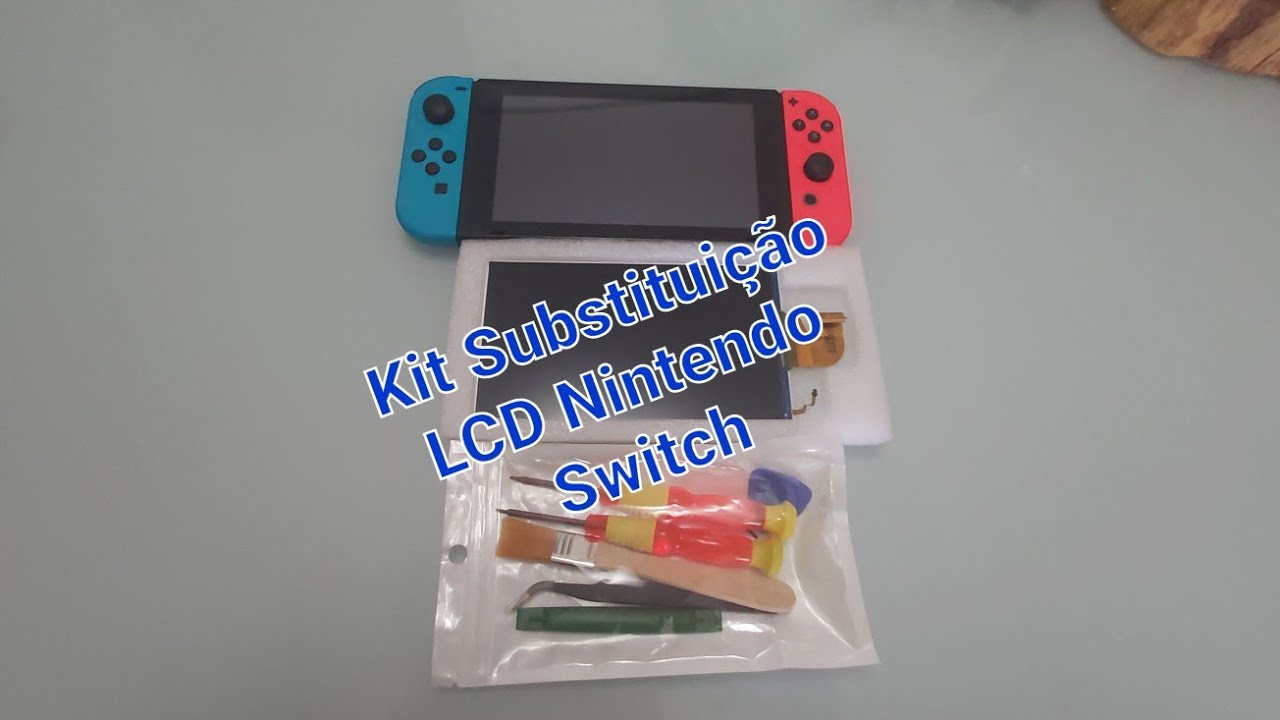 Tela LCD Nintendo Switch, Kit Substituição