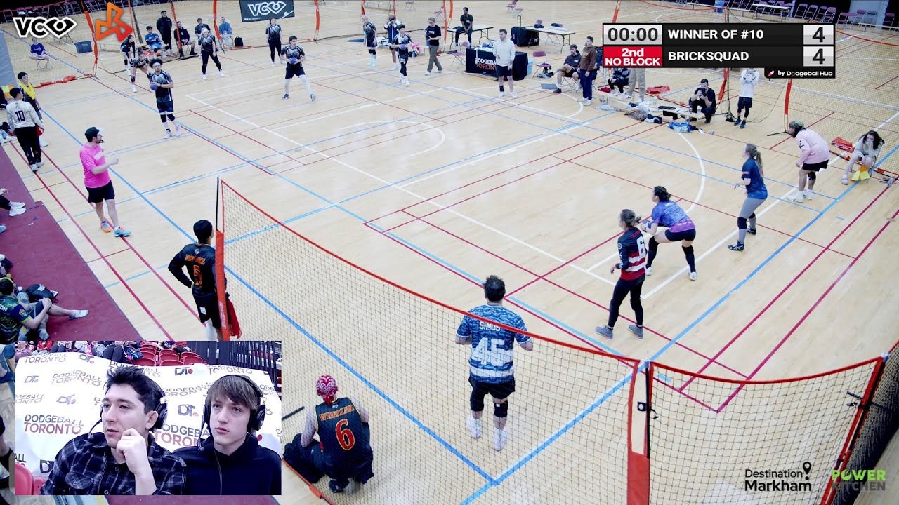 Dodgeball Toronto 2026 Kickoff Tournament - Court 1 - Mixed Open (Afternoon)