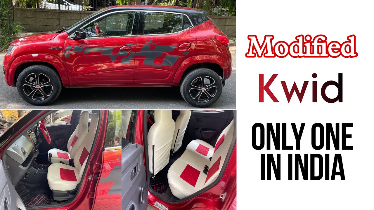 Renault Kwid Modified only one in India 🔥 | Cars clinic