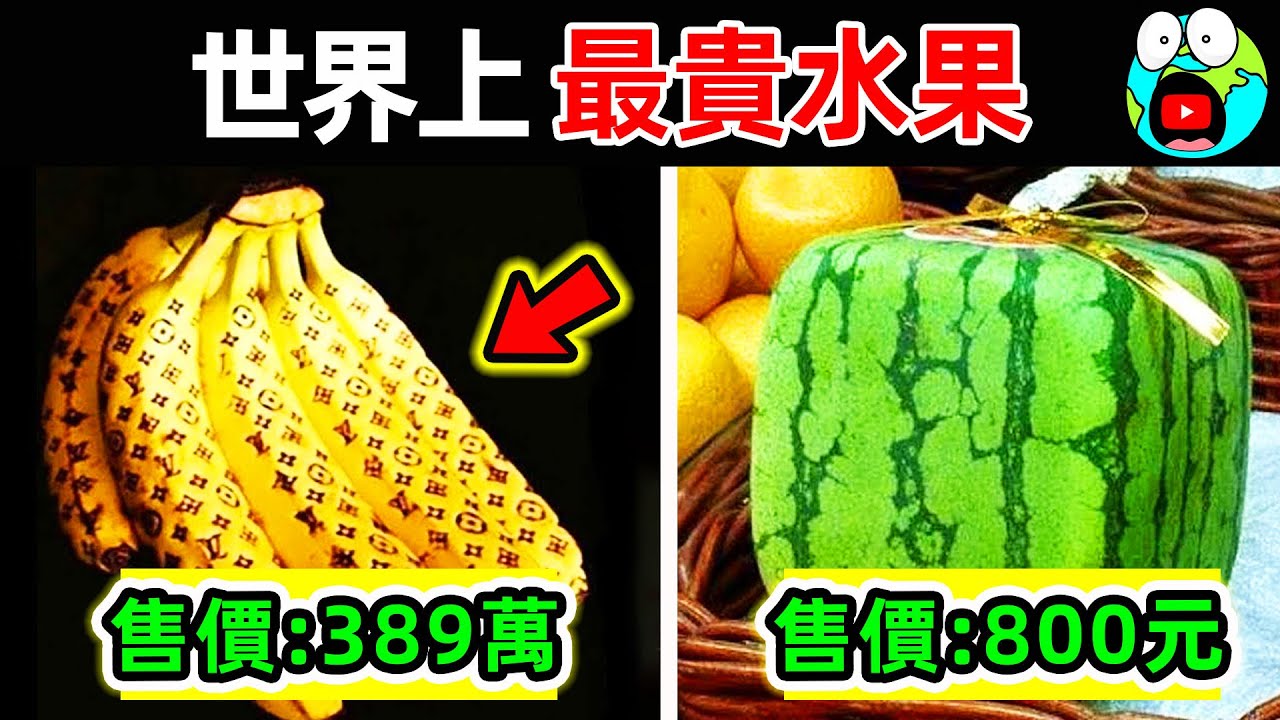 世界上最貴的10種水果！人參果只排第10，第一名吃一口價值389萬，你可能每天都吃。|#地球十大 #世界之最top #世界之最 #地球之最 #腦洞大開 #top10 #最貴水果