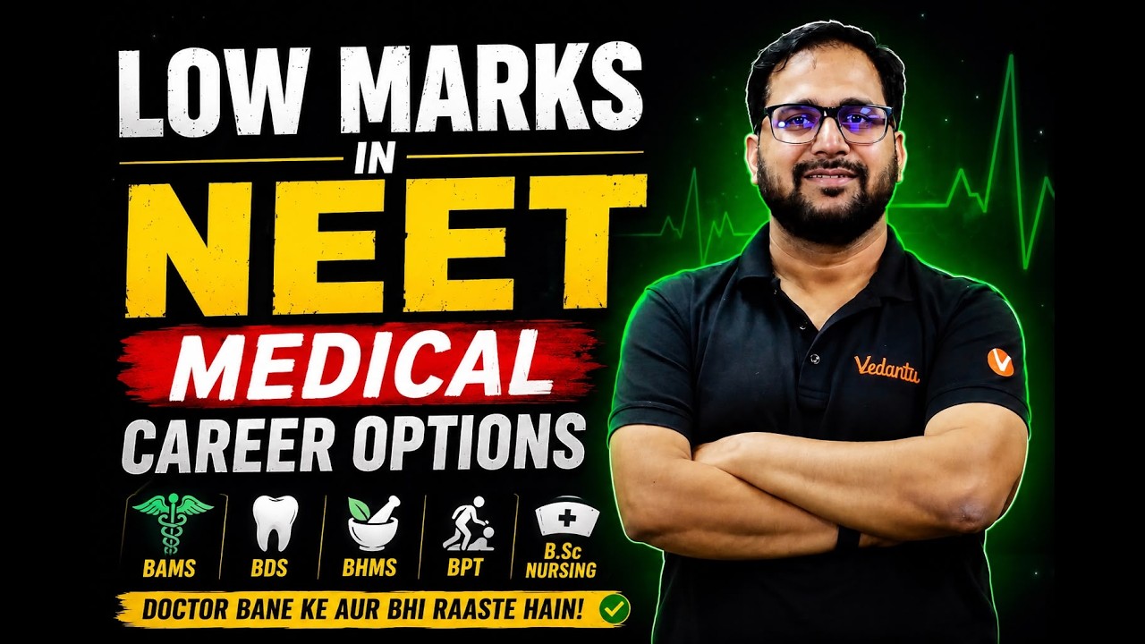Low Marks in NEET 2026? Best Medical Career Options Explained | Tarun Sir
