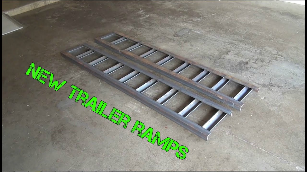 Making A New Set of Trailer Ramps