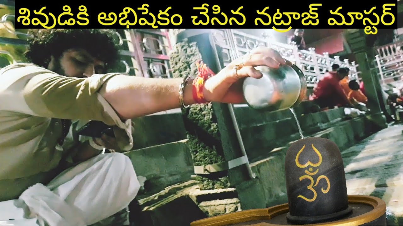 Natraj Master Anointed to Shiva | Nataraj Master