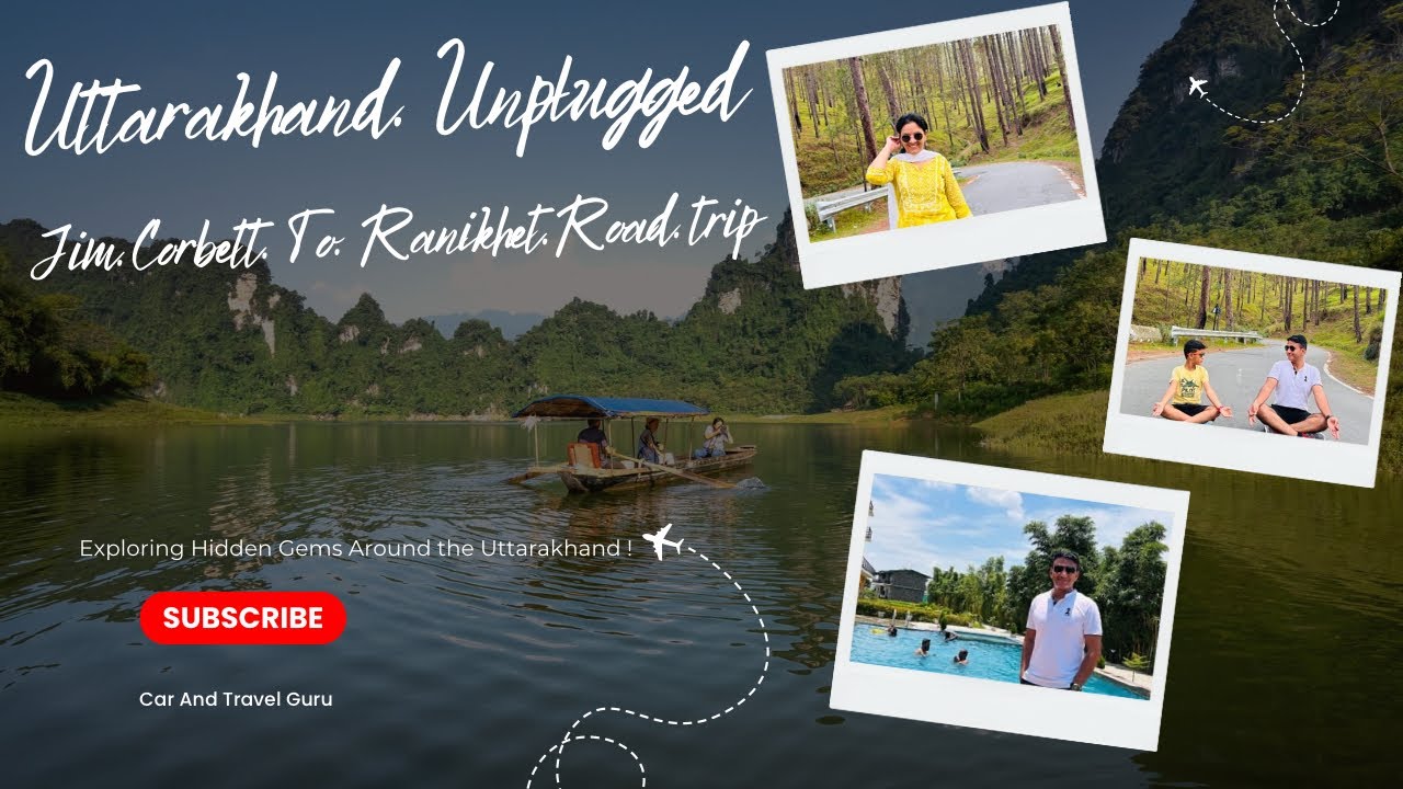 Uttarakhand Adventure | Jim Corbett to Ranikhet  🚗 | Scenic Drive to India’s Best Kept Hill Station 