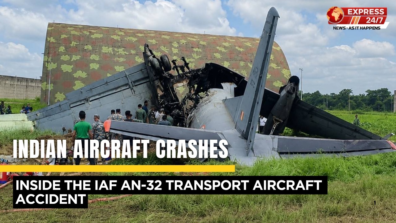 Подробности авиакатастрофы транспортного самолета Ан-32 ВВС Индии | Срочные новости | Express247