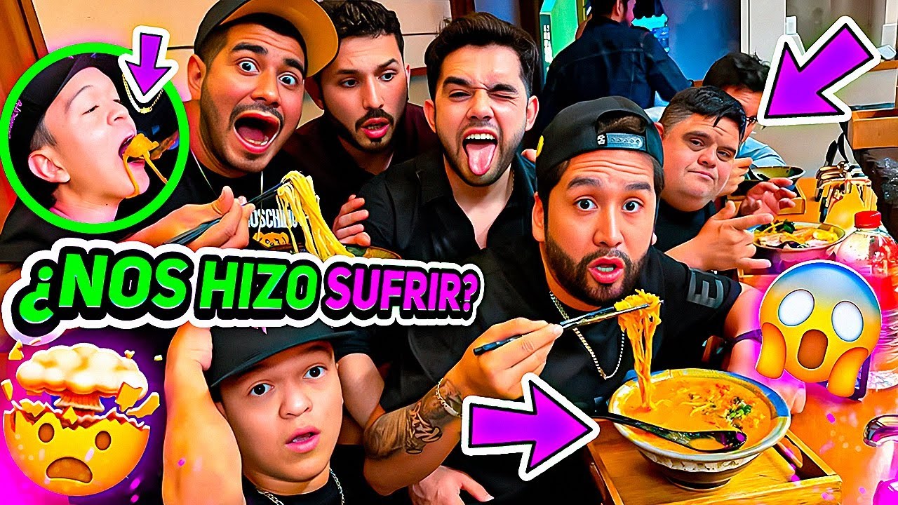 PROBAMOS el RAMEN más PICANTE del MUNDO en el RESTAURANTE de LUISITO COMUNICA