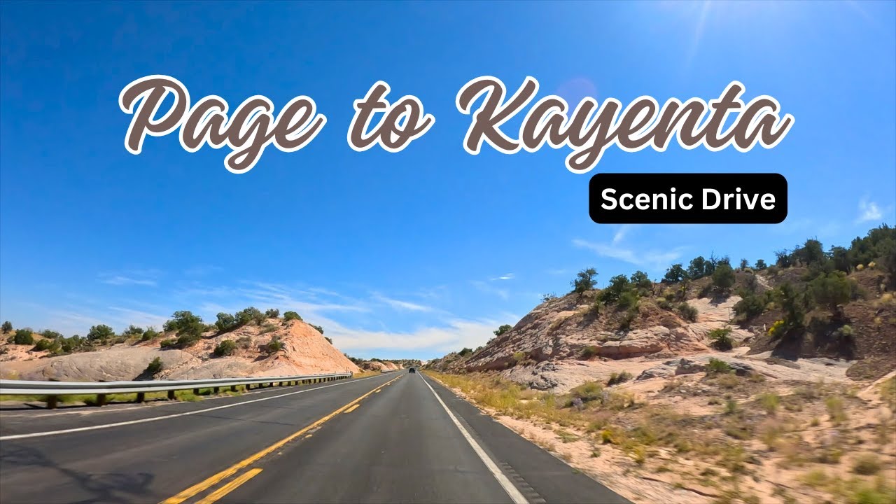 Arizona's Desertscapes: Scenic Drive From Page to Kayenta