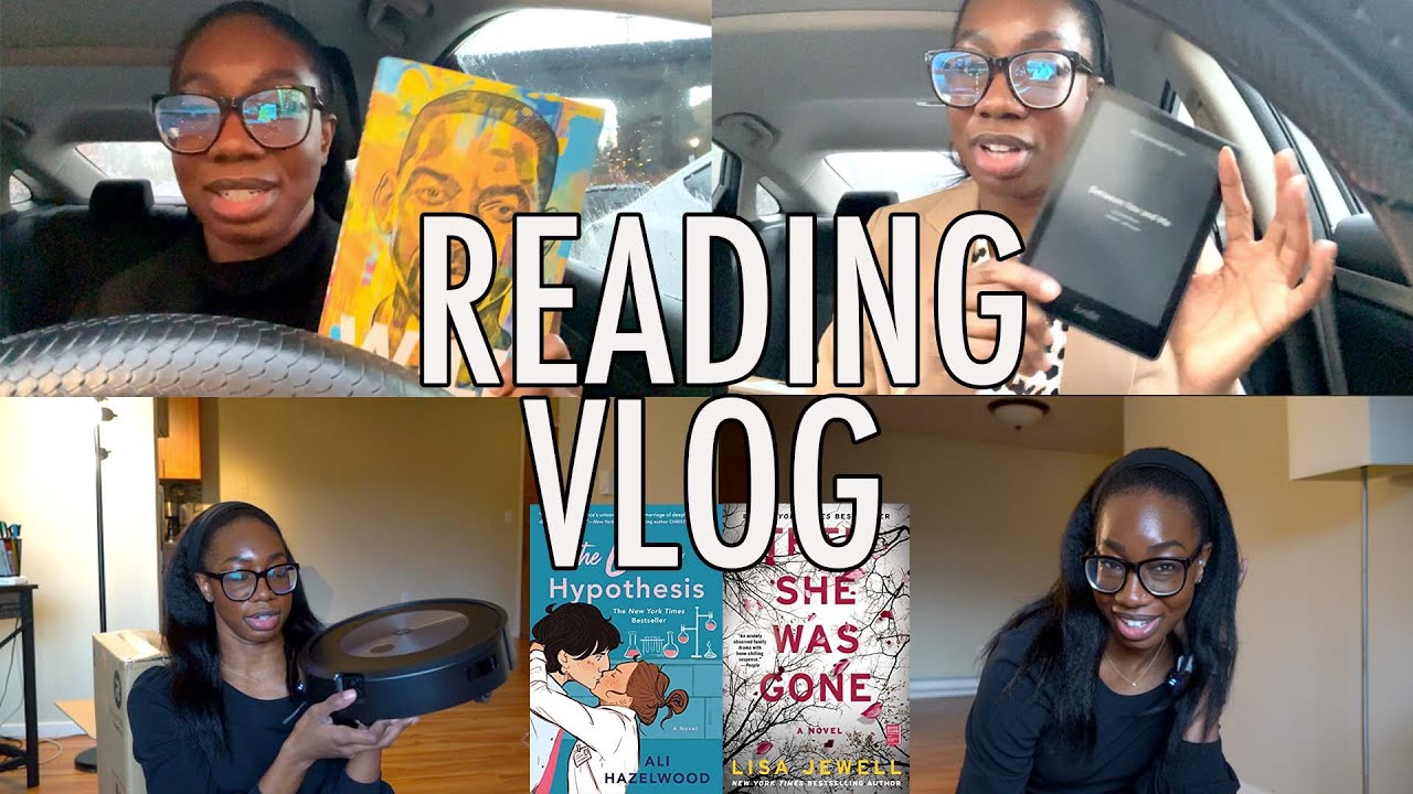 READING VLOG: A Thriller, A Romance, A Roomba and A Kindle