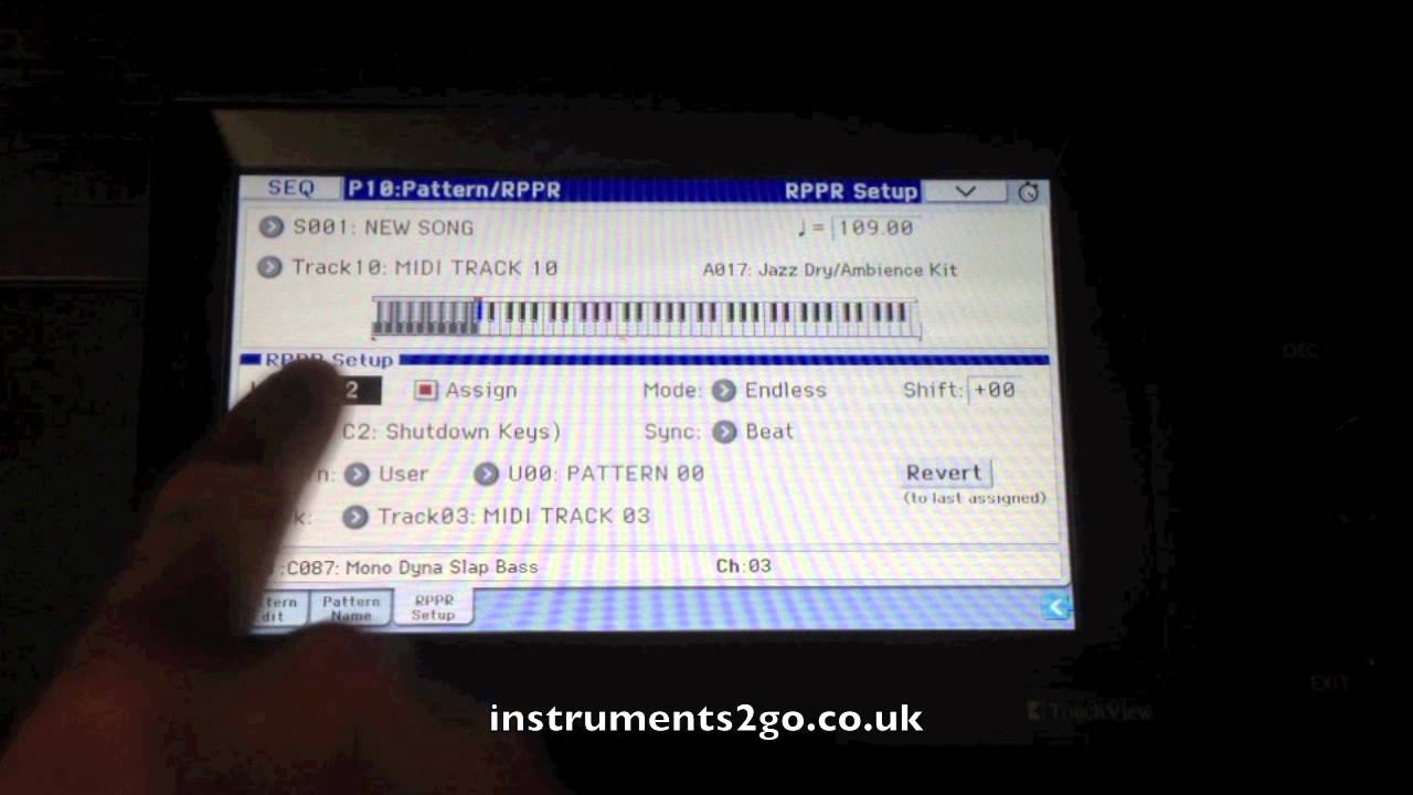 Korg Krome RPPR Tutorial