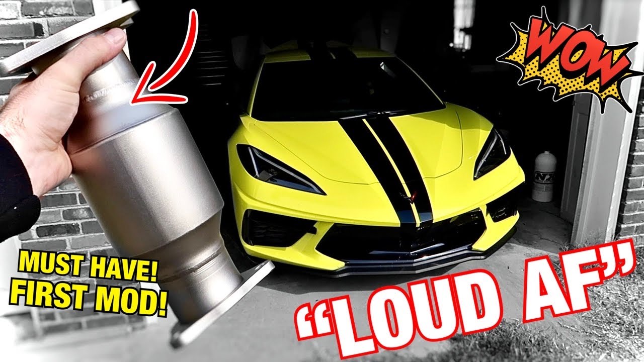 2020-2021 Corvette c8 Exhaust LOUD 