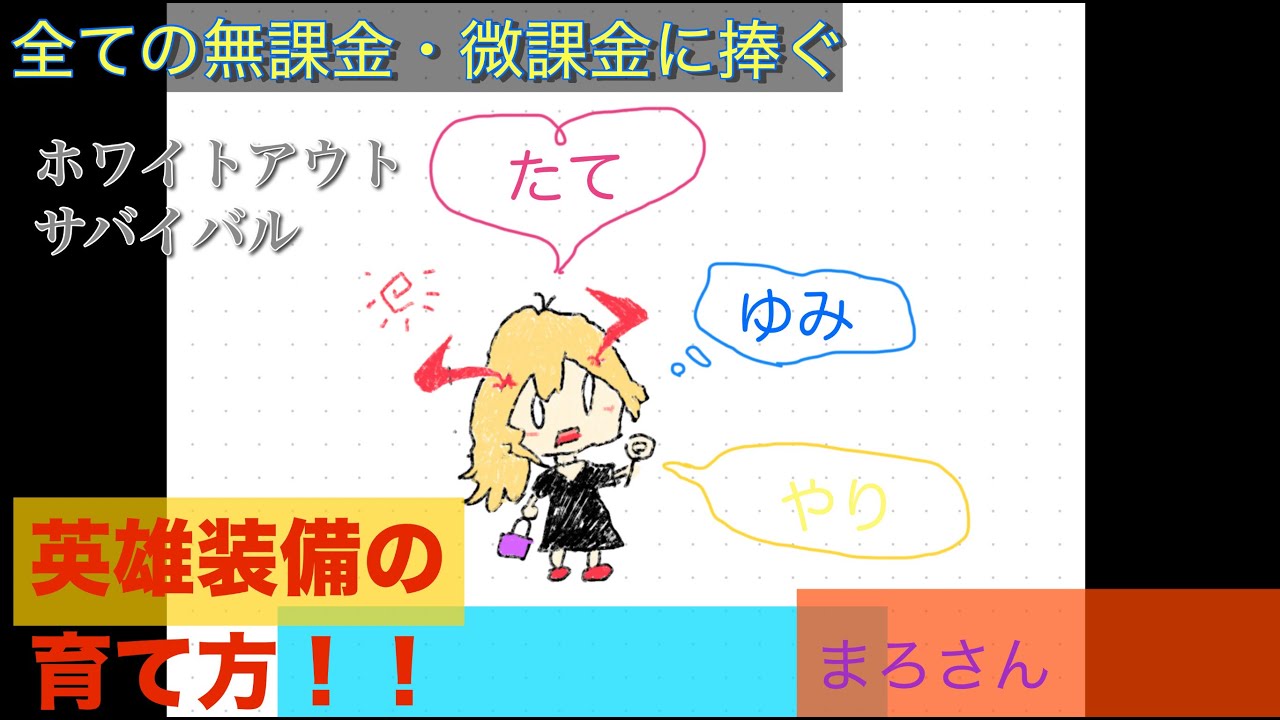 【 ホワイトアウトサバイバル】多数の方が勘違いしている！？英雄装備育成の真実！　神話装備/配能【解説】
