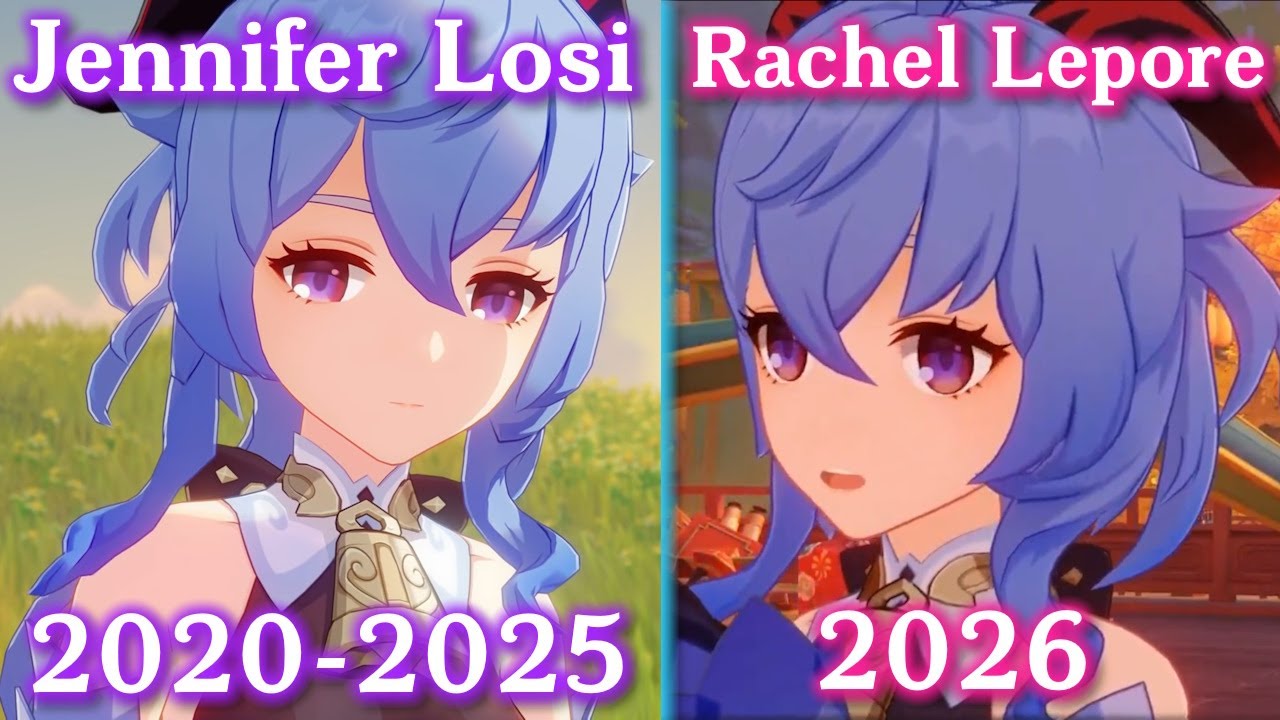 Ganyu Old vs. New Voice Actress (Rachel Lepore) Quick Comparison and First Impressions