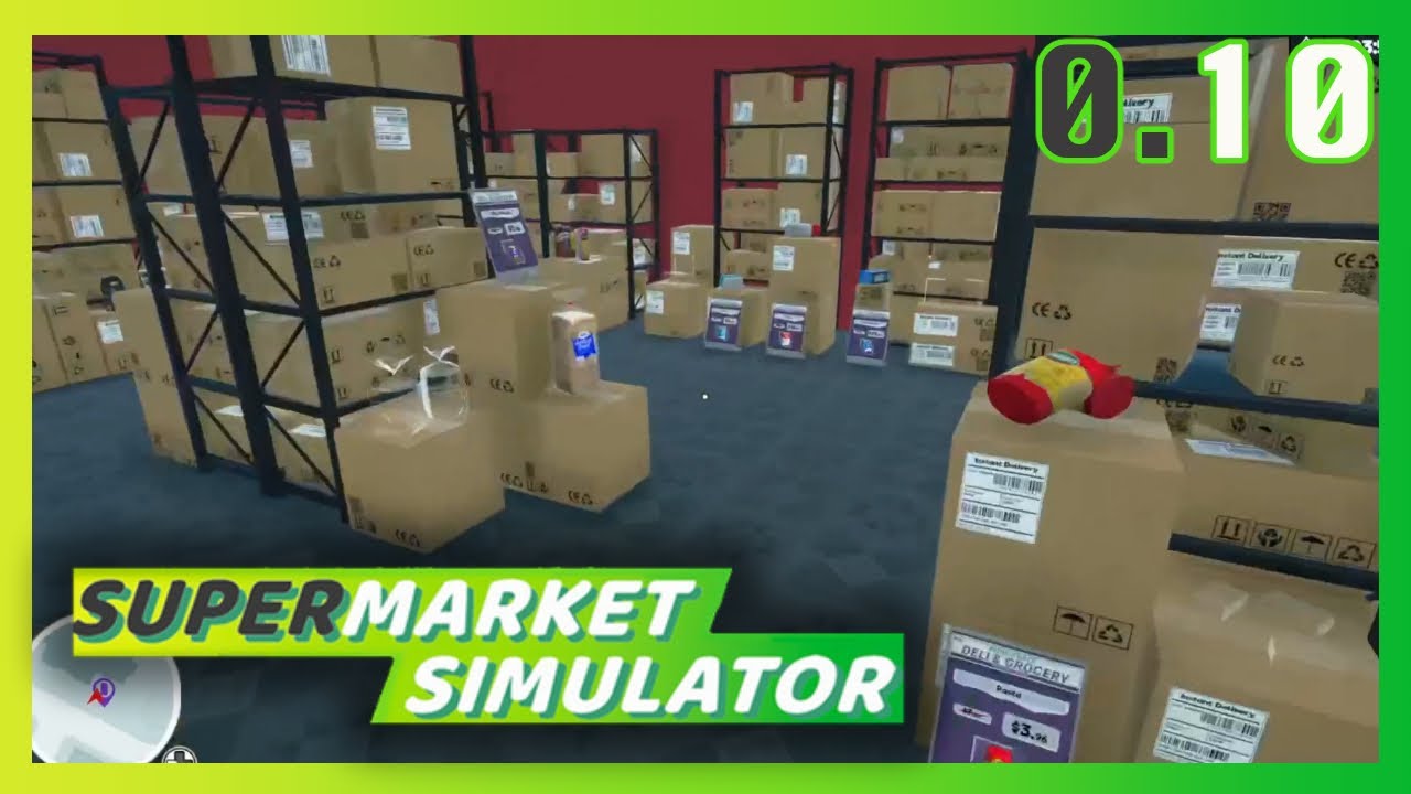 Simulator Showcase: Supermarket Simulator Part 0.10