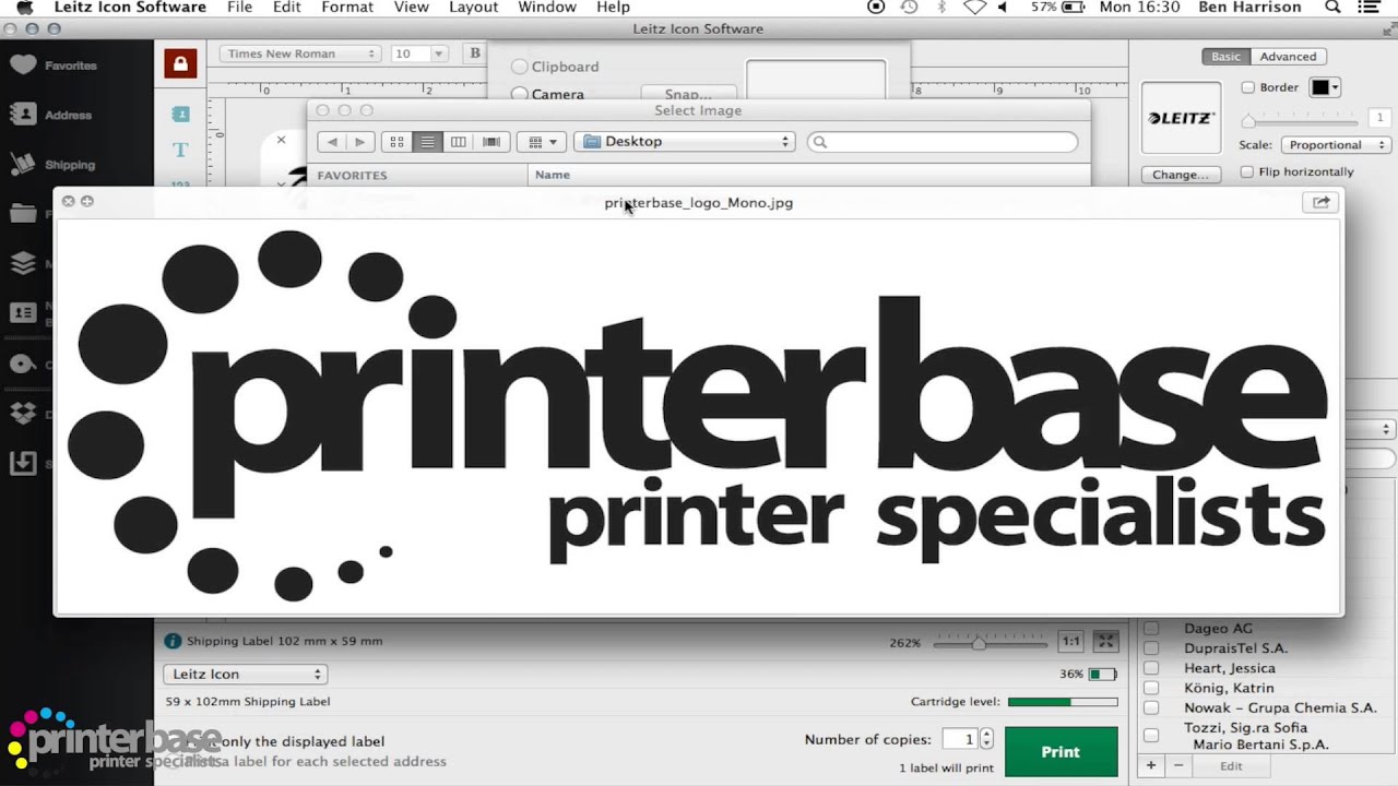 Leitz Icon Label Printer Software Demo