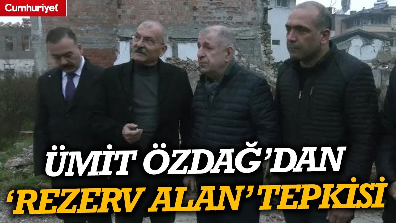 Ümit Özdağ'dan ''rezerv alan
