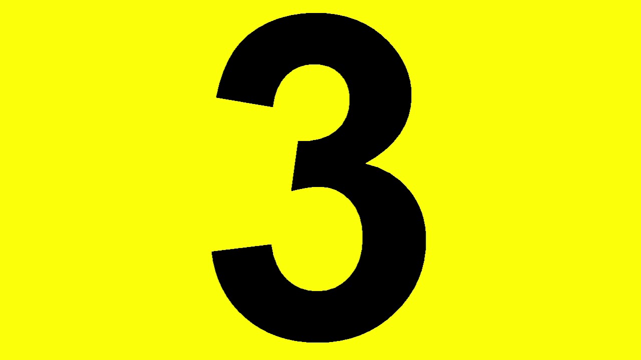 Soccer Awareness Training Numbers 123 with Colors