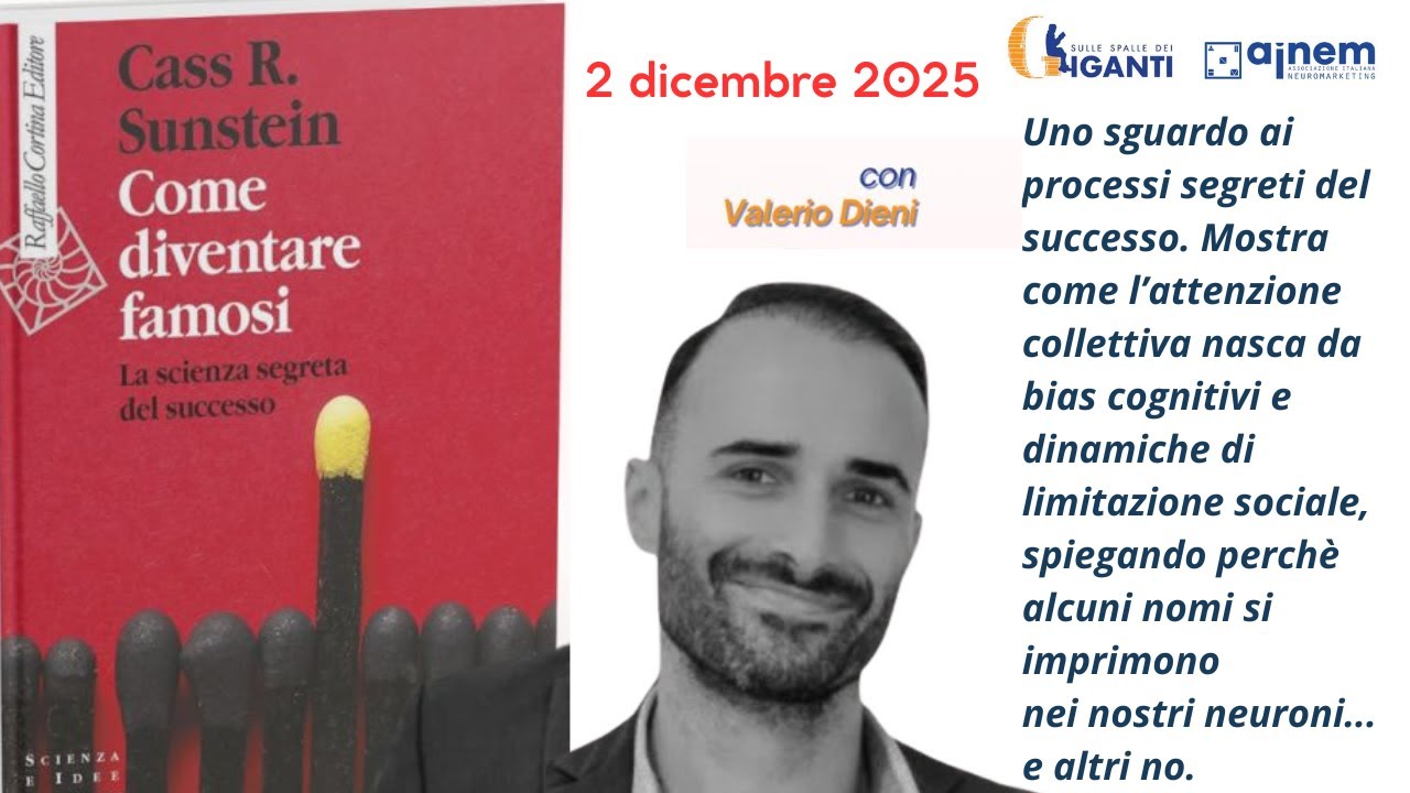 Sulle Spalle dei Giganti. Come diventare famosi di Cass R Sunstein 📱