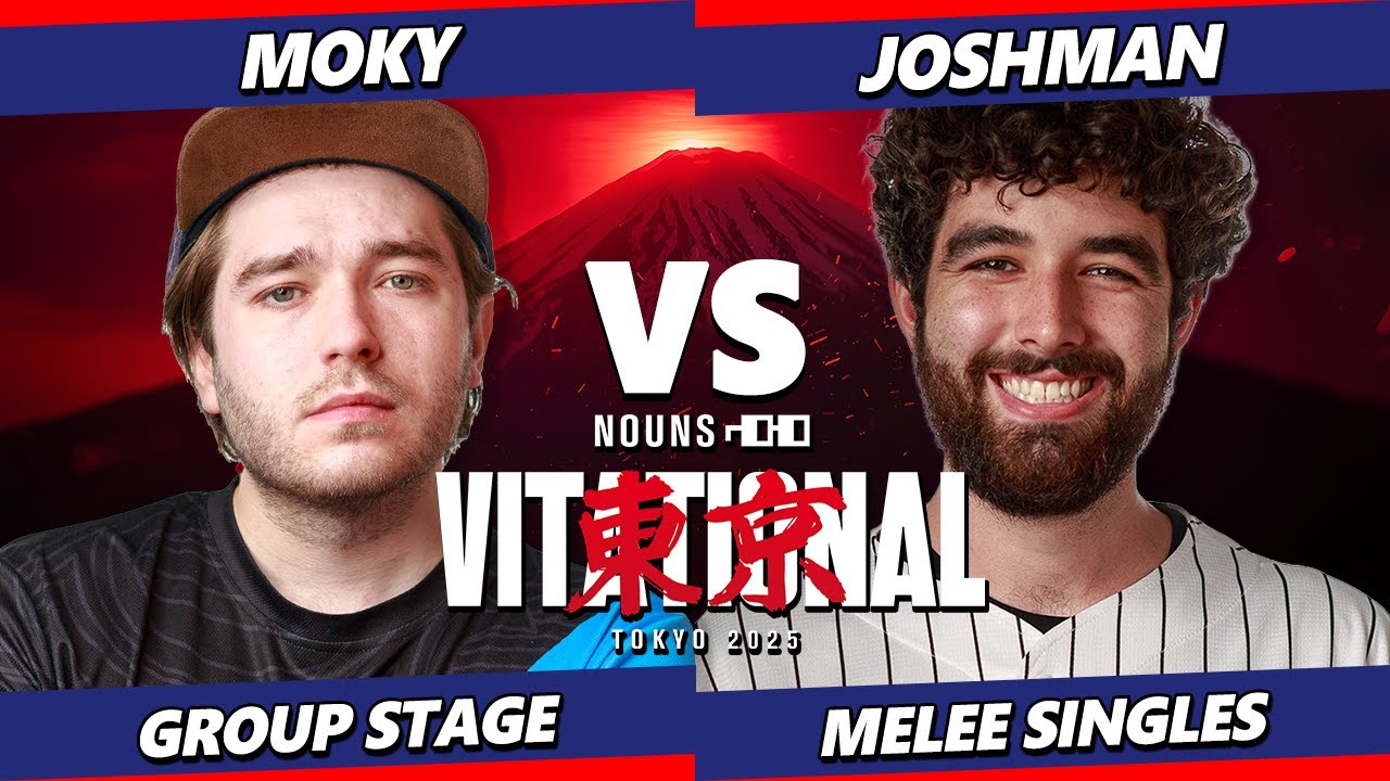 Nounsvitational 2025 - Moky (Fox) Vs. Joshman (Fox) Smash Melee - SSBM