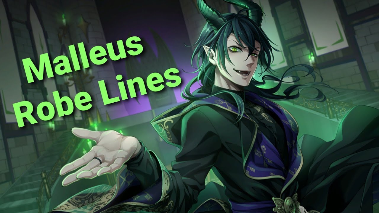 Twisted Wonderland || Malleus Draconia Robe Lines [ENG subs]