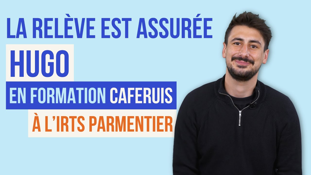 Hugo en formation CAFERUIS à l'IRTS Parmentier nous partage son expérience