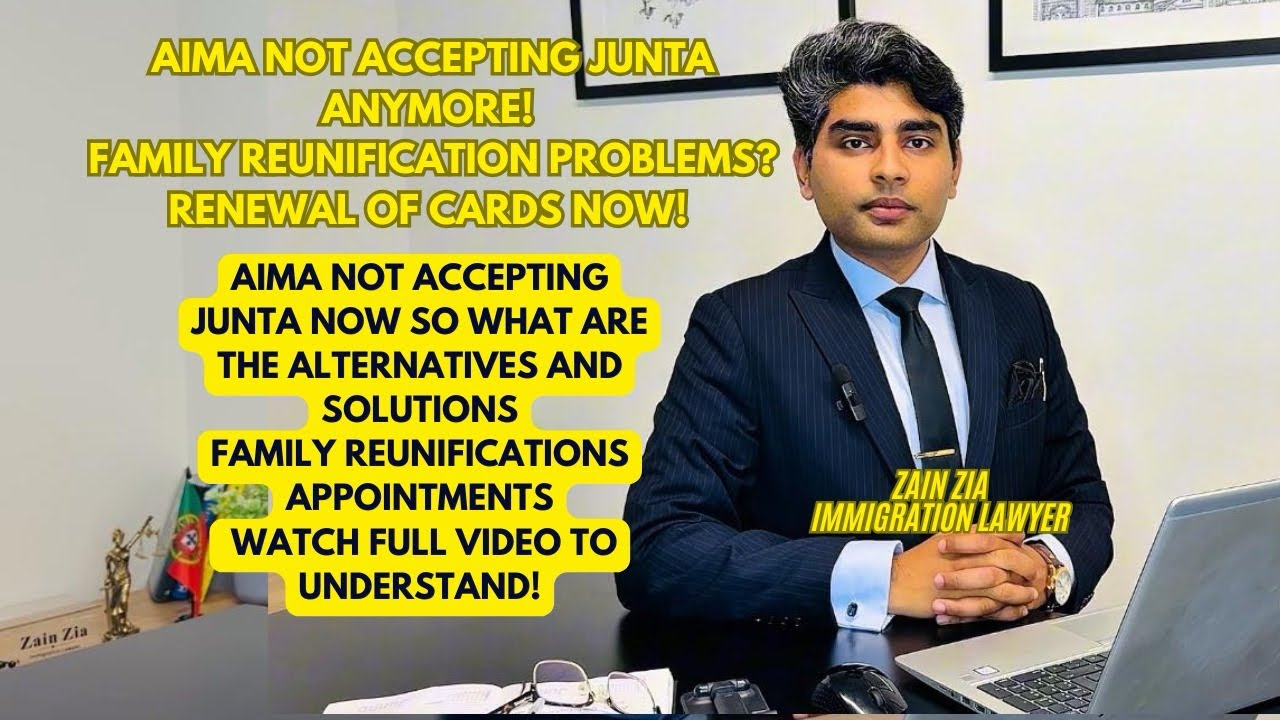 Family reunification and Junta problems in Portugal 🇵🇹 | Card Renewals update | AIMA PORTAL 🇵🇹 