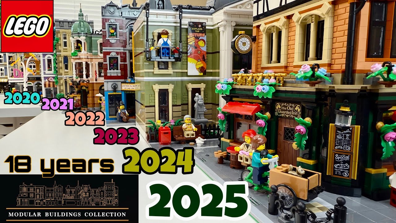 18 Years of LEGO Modular Buildings. What’s next??