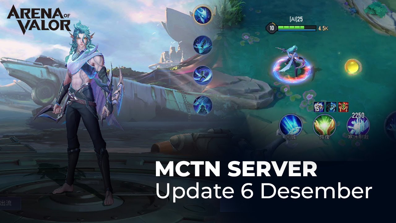 Update MCTN Server 6 Desember 2024 | Arena Of Valor