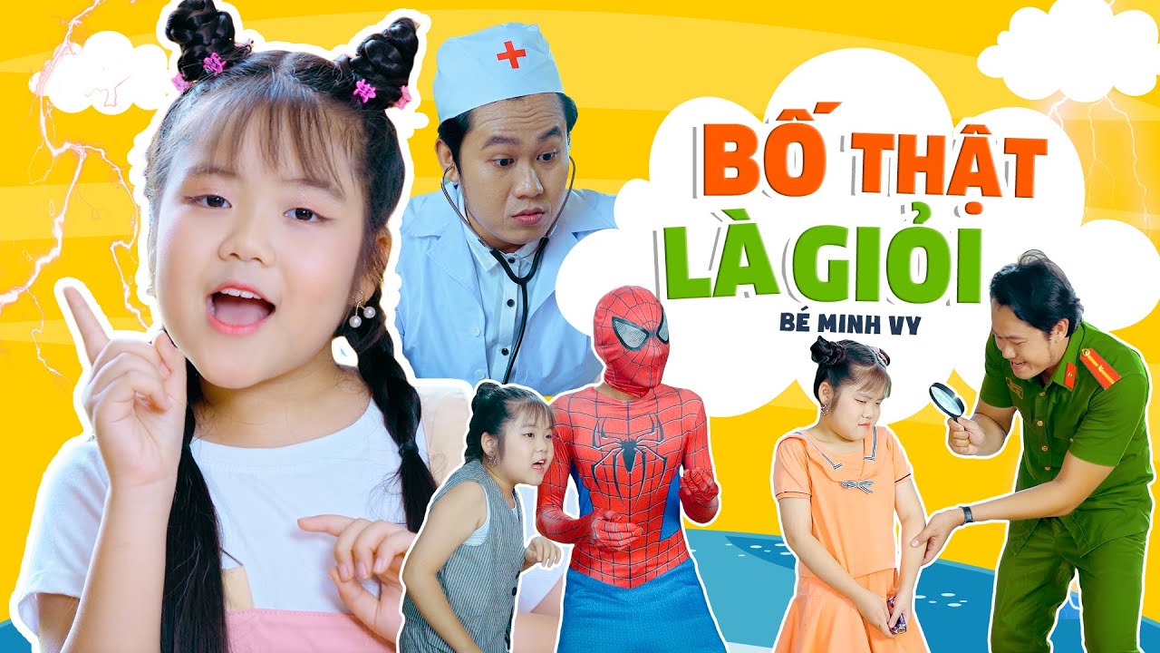Bố Thật L&agrave; Giỏi - B&eacute; MINH VY - Nhạc Thiếu Nhi Vui nhộn Hay Nhất [MV 4K]