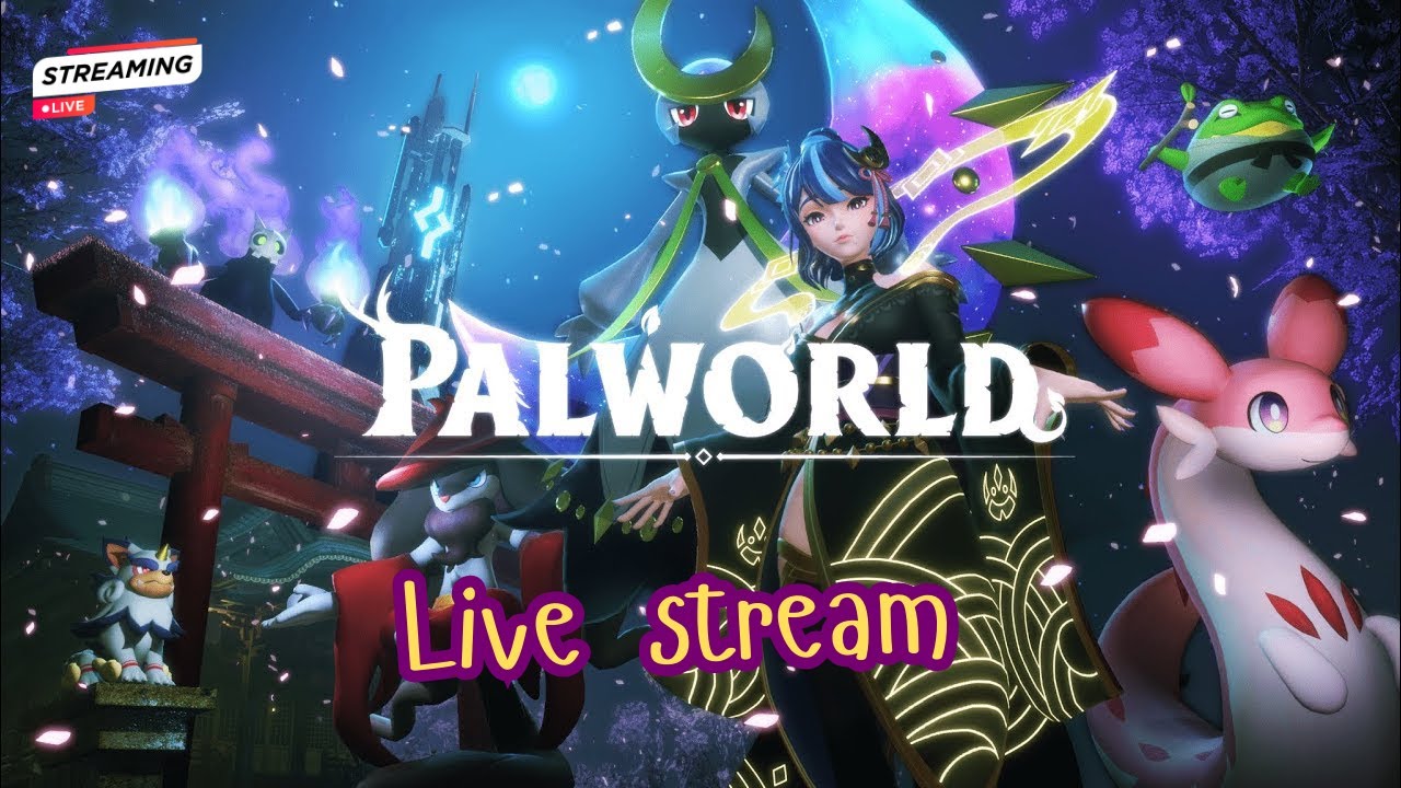 Palworld Live Stream Gameplay | Pokemon like??