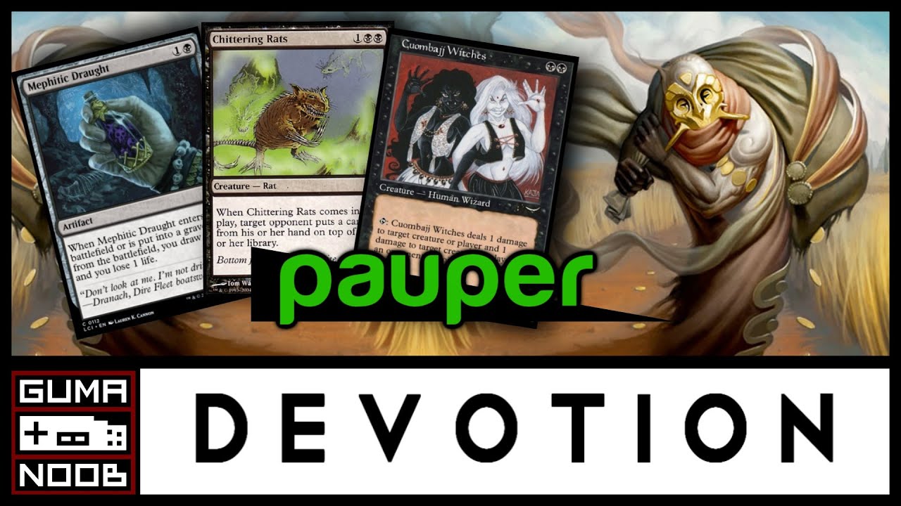 MONO BLACK DEVOTION (Pauper League) - O Clássico MBC do Gray Merchant