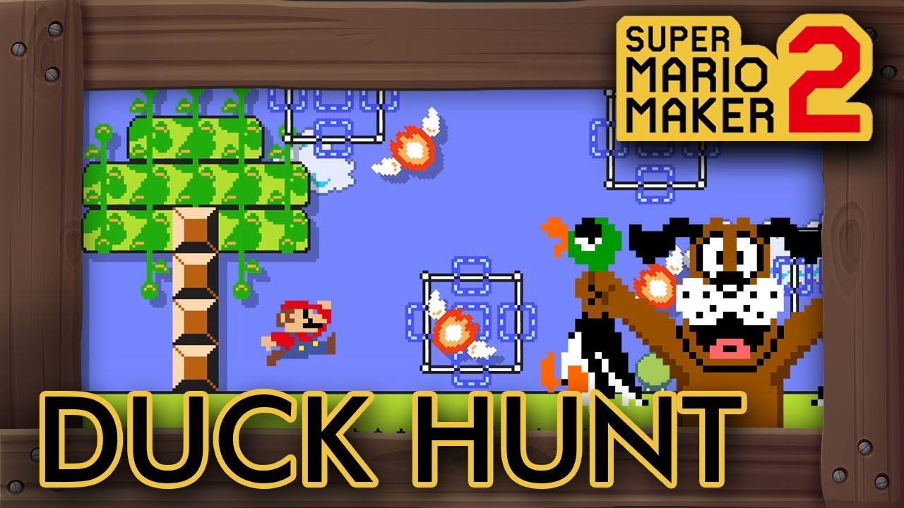 Super Mario Maker 2 - Duck Hunt Simulator Level