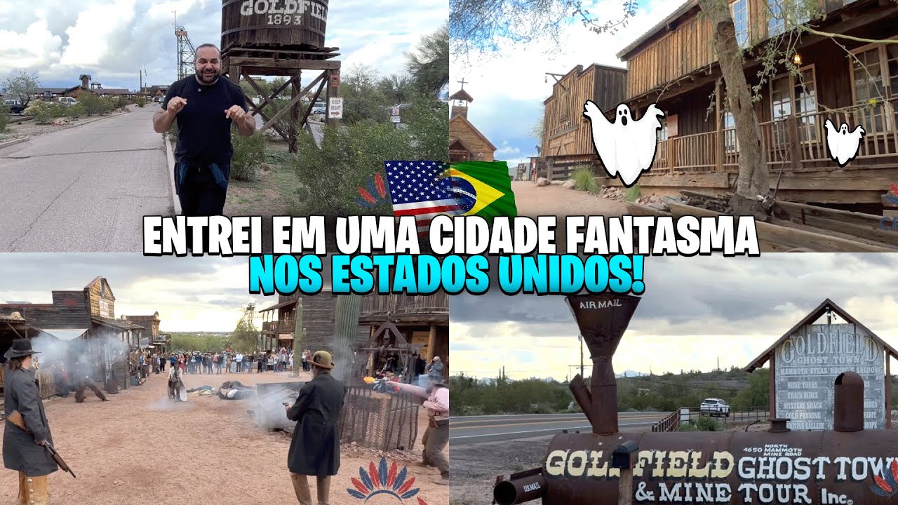 EXPLORANDO GOLDFIELD: A CIDADE FANTASMA QUE PAROU NO TEMPO 🏚️👻