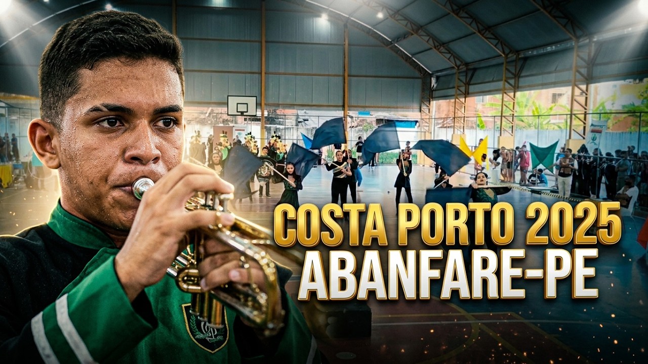 Banda Marcial Jornalista Costa Porto 2025 | II Concurso de Bandas e Fanfarras da ABANFARE - PE.