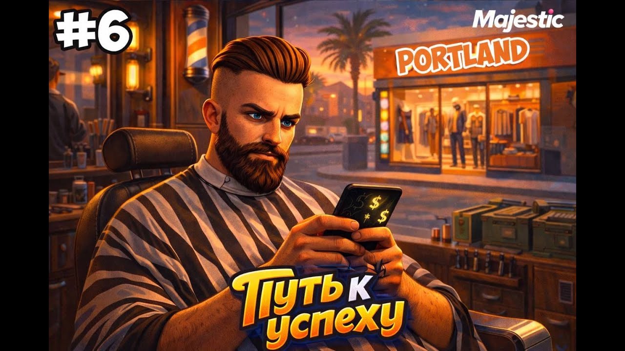 ПРЕОБРАЖЕНИЕ И ЗАРАБОТОК В НОВОЙ ЖИЗНИ НА MAJESTIC RP | ПУТЬ К УСПЕХУ #6