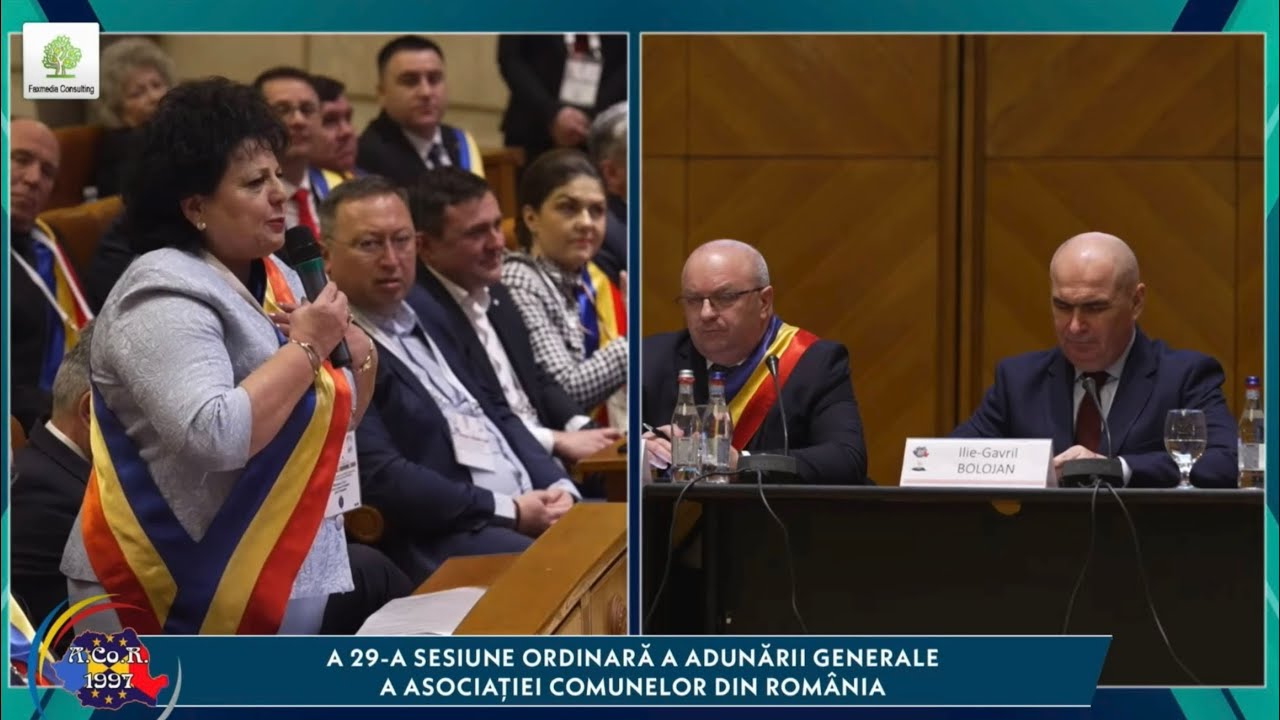 Discursul primarului Mariana G&acirc;ju susținut &icirc;n Parlamentul Rom&acirc;niei, adresat premierului Ilie Bolojan