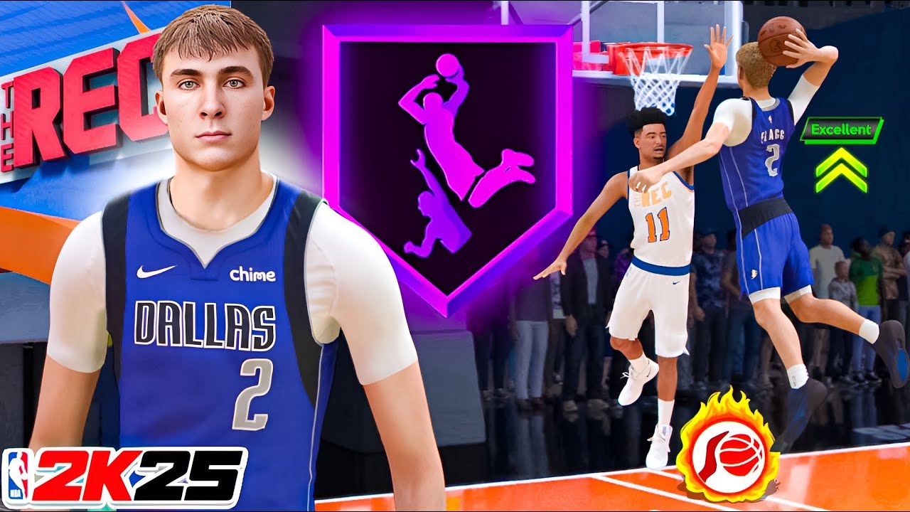 This COOPER FLAGG BUILD is UNGUARDABLE in RANDOM REC on NBA 2K25