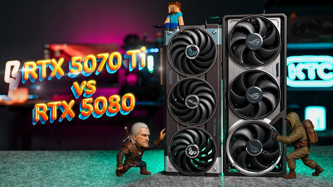 RTX 5080 vs 5070 Ti 👀 Яку відеокарту взяти для STALKER 2?